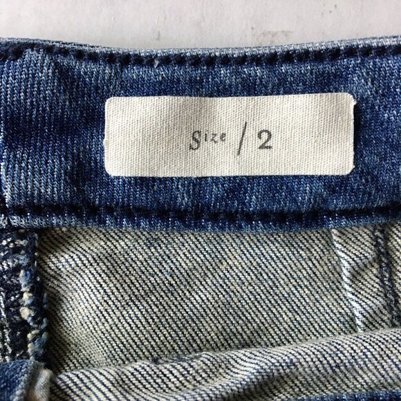 Pilcro and the Letterpress By Anthropologie Denim Pencil Skirt Size 2 - Picture 6 of 9
